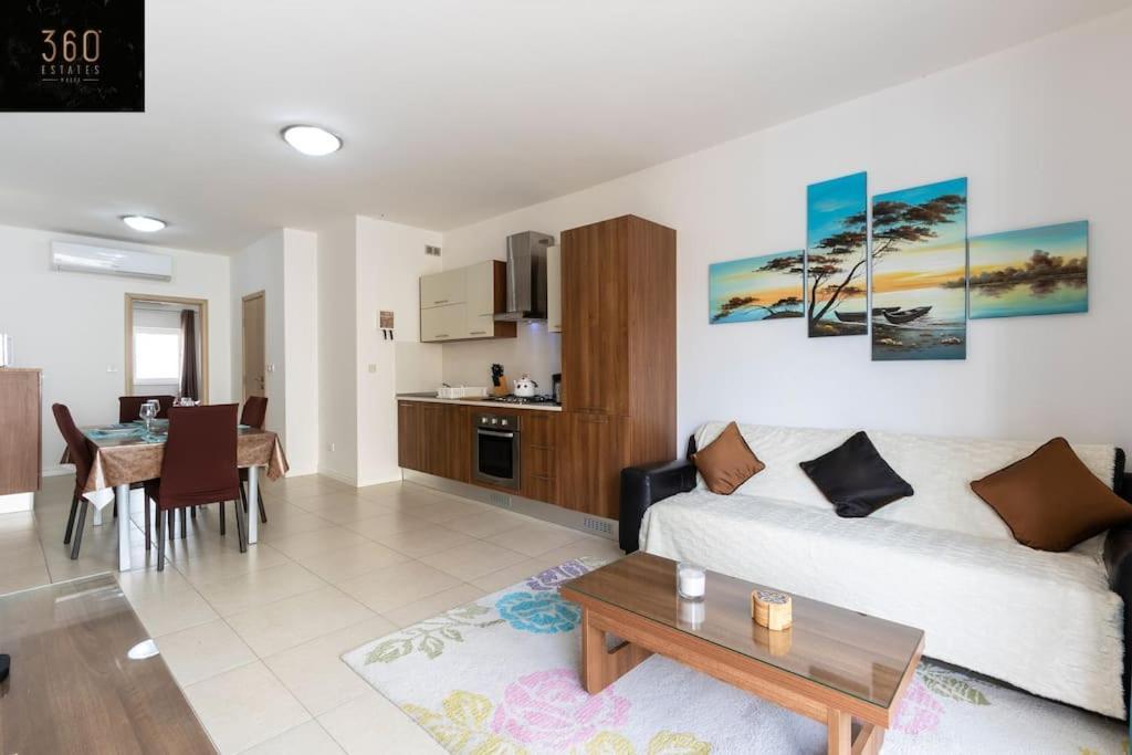 Beautiful, Top Notch 1 Bedroom Apt Just Off The Coast By 360 Estates St. Paul's Bay Exterior photo
